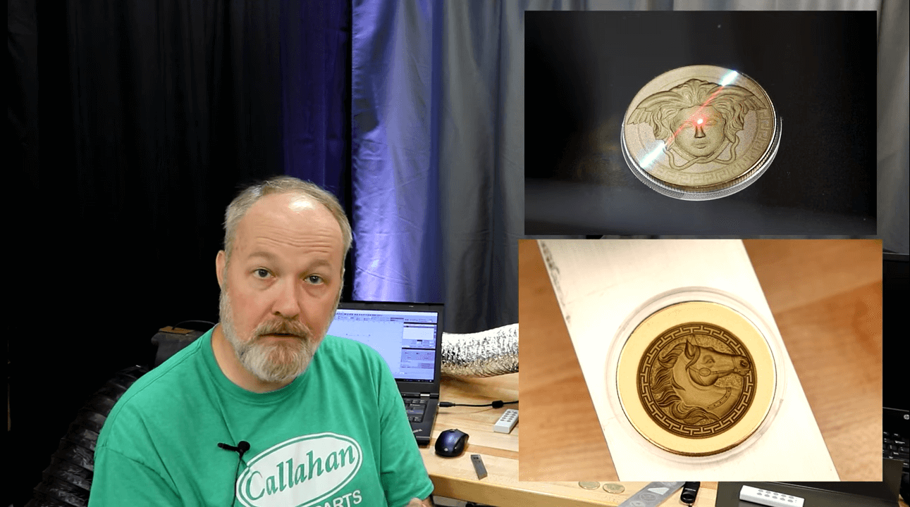 2.5D Engraving With The ComMarker B4 20W Laser Engraver - CNC Results Using Light!