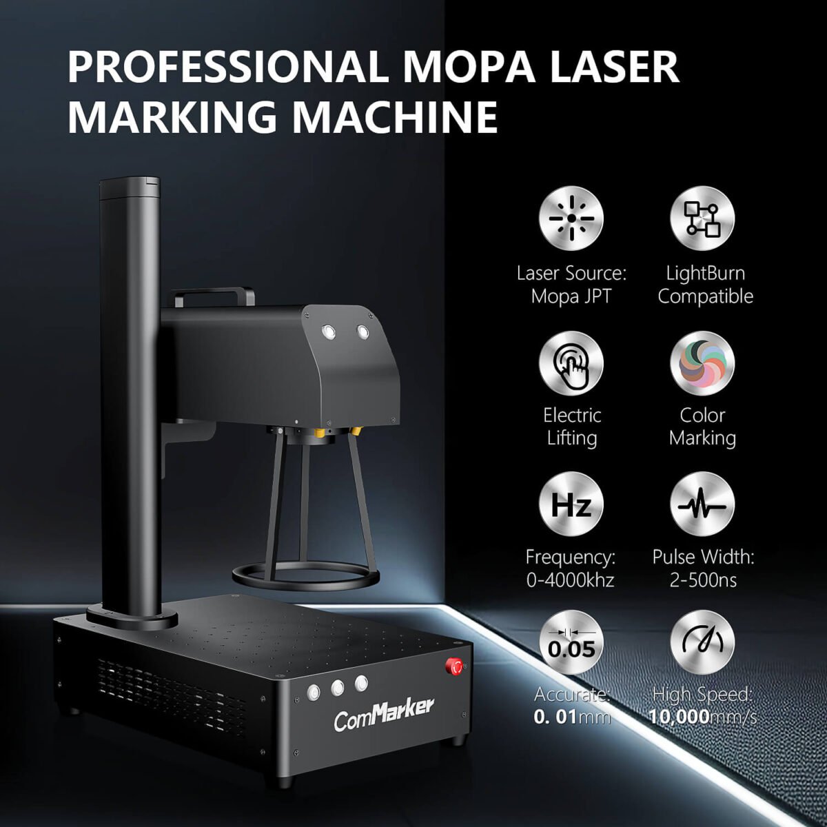 JPT MOPA Fiber Laser Marking Machine