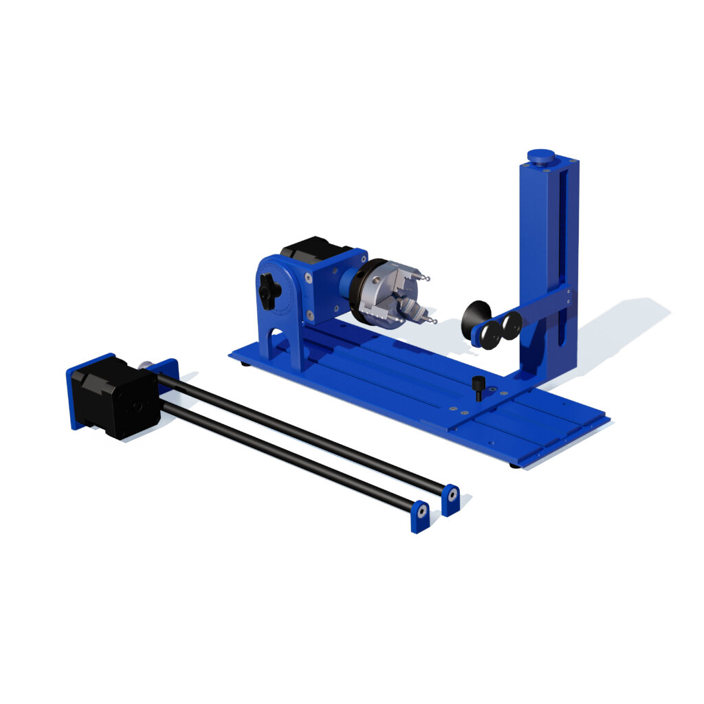 5 in 1 Laser Rotary for ComMarker Laser Cutter and Engraver