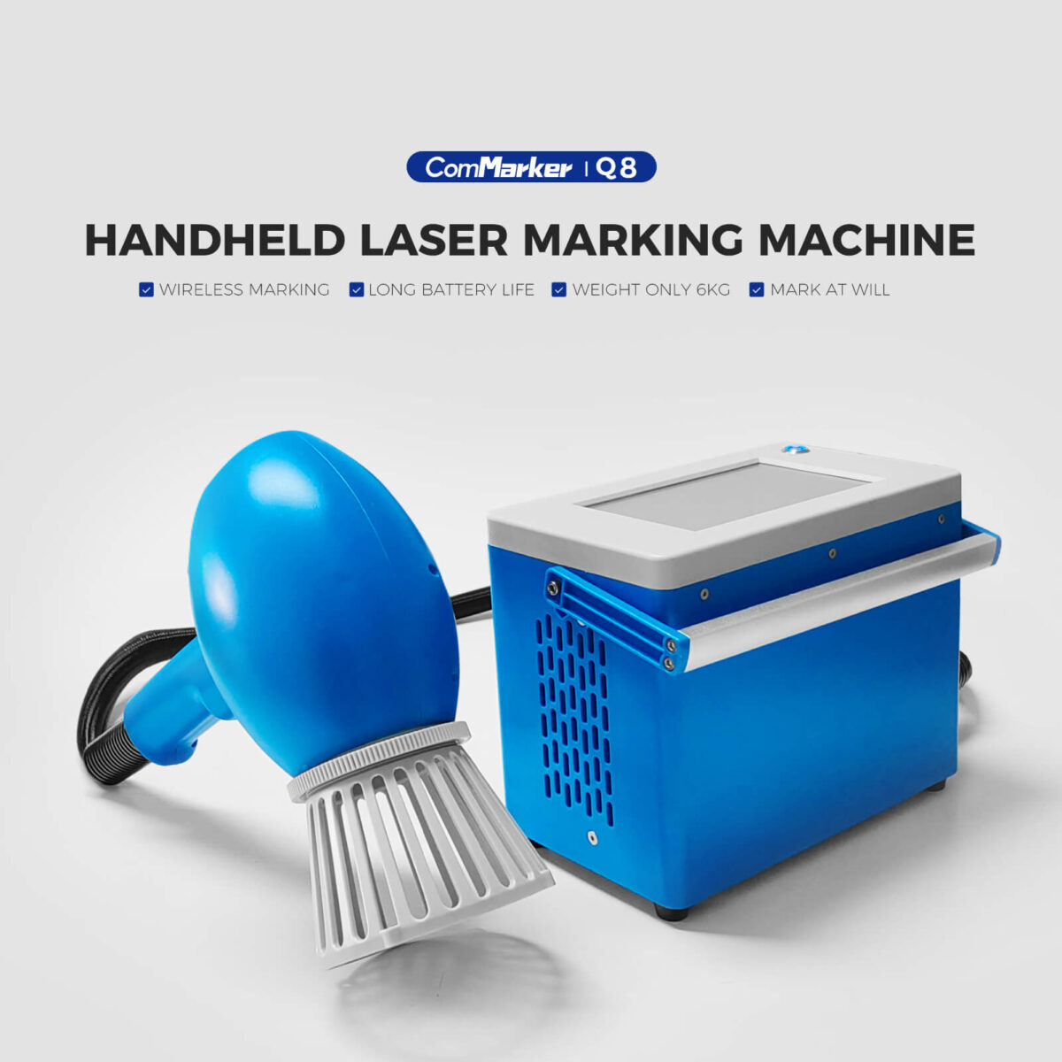 ComMarker Q8 Handheld Laser Marking Machine