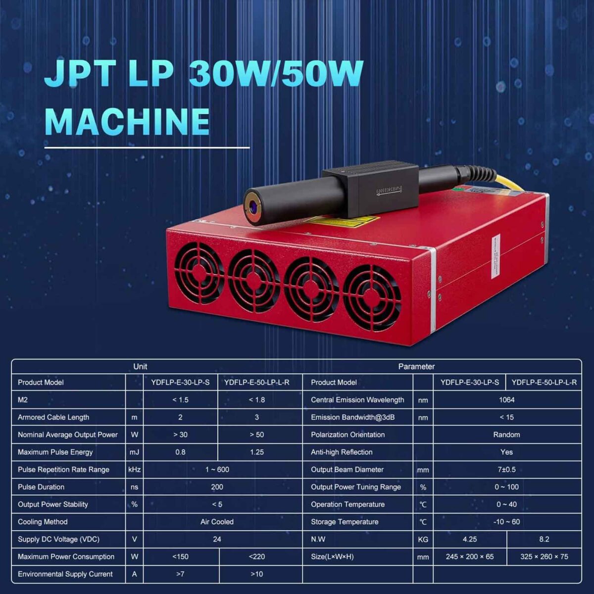 ComMarker B4 JPT LP Fiber Laser Marking Machine3 1