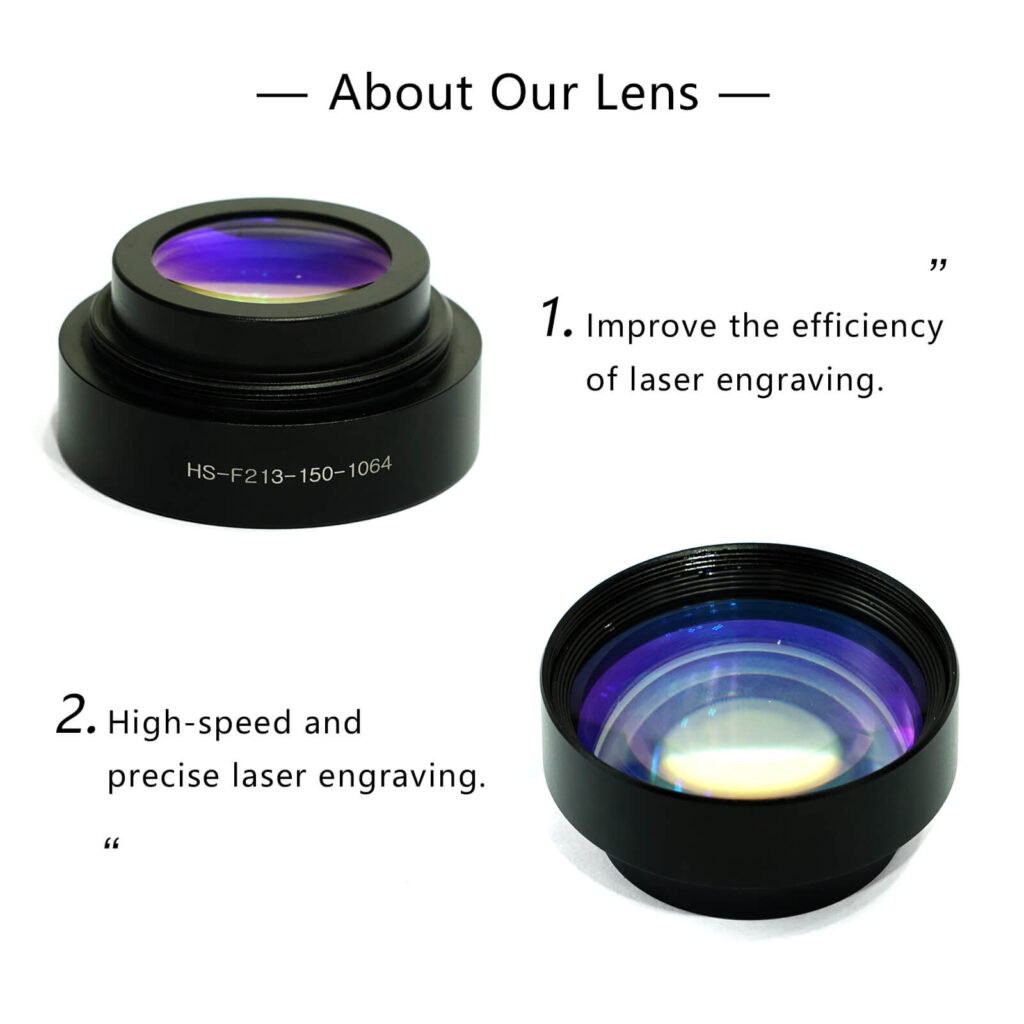 Commarker M52 Lens for 1064nm Fiber Laser Machine Scanning6 1