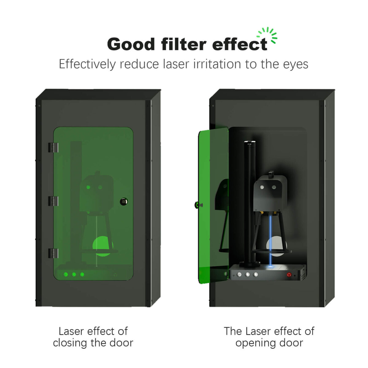 Commarker Fiber Laser Engraver Safety Enclosure Protective Cover Pro02