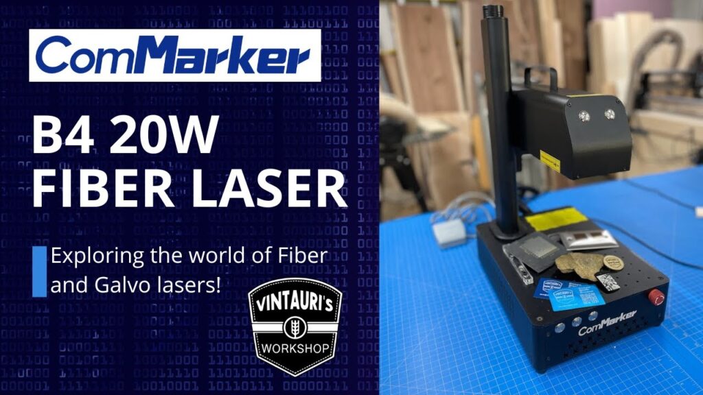 ComMarker B4 lasermarkeermachine, uitstekende gravering voor beginners