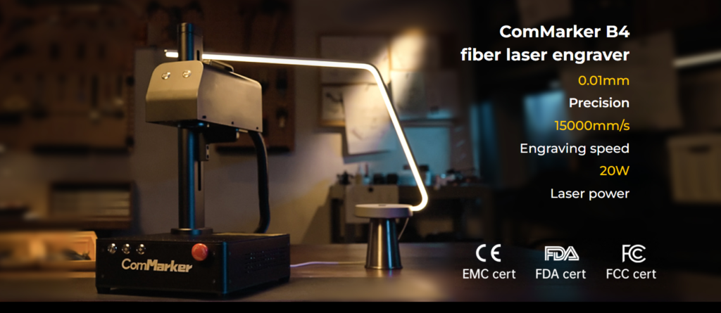 ComMarker B4 Fiber laser marking machine