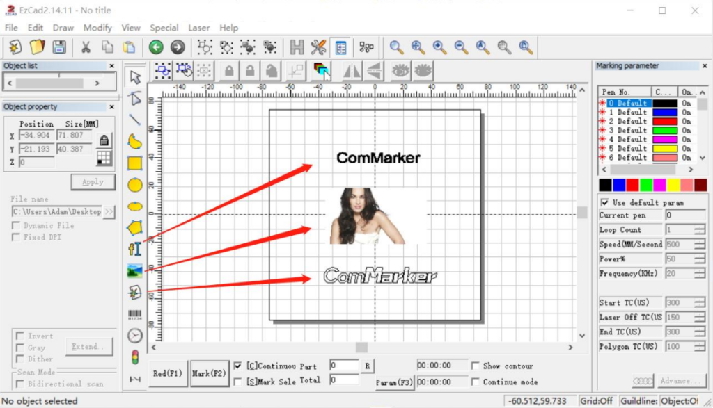 How to use EZCAD Software