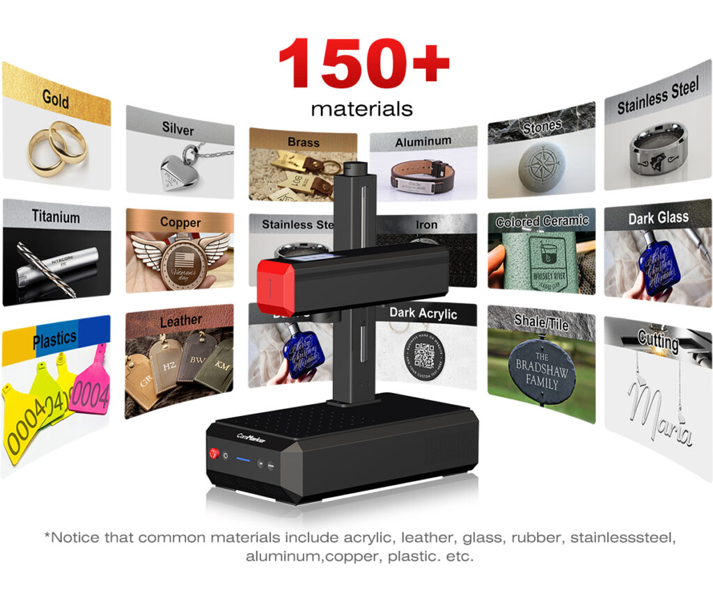 What Materials Can I Work with Using a ComMarker Laser