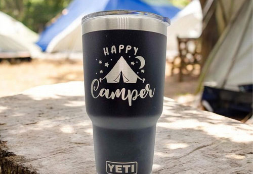 Laser Engrave a Yeti Cup