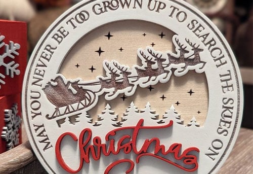 Creative Christmas Laser Engraving Ideas